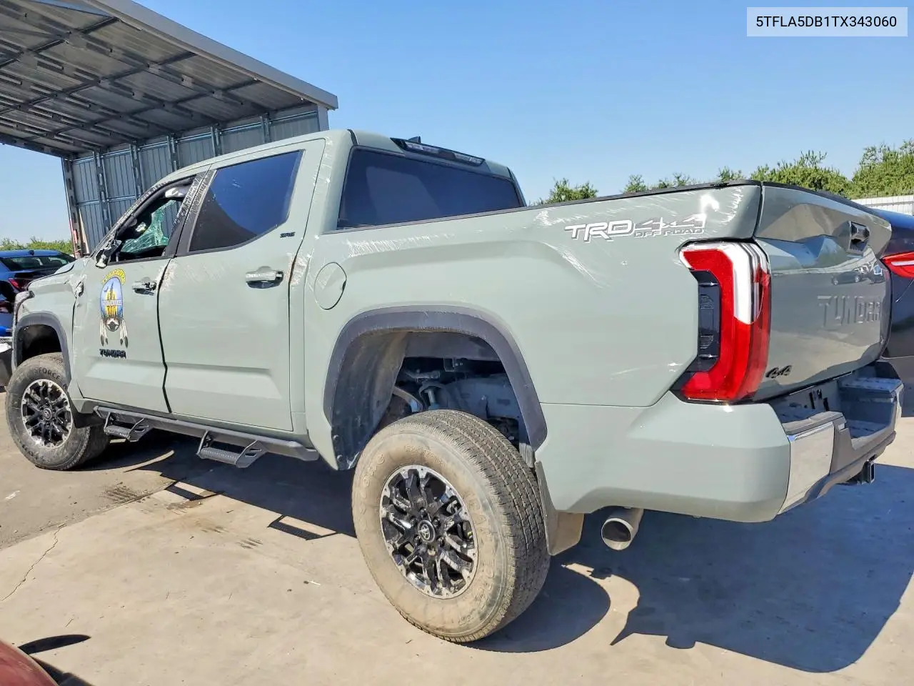 2026 Toyota Tundra VIN: 5TFLA5DB1TX343060 Lot: 55469236