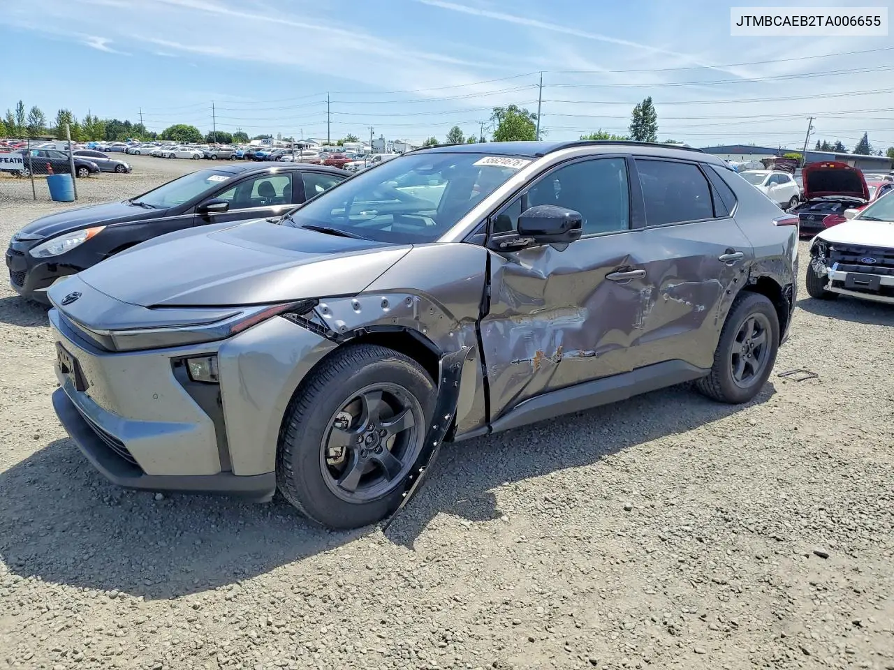 2026 Toyota Bz Xle Plus VIN: JTMBCAEB2TA006655 Lot: 55624676