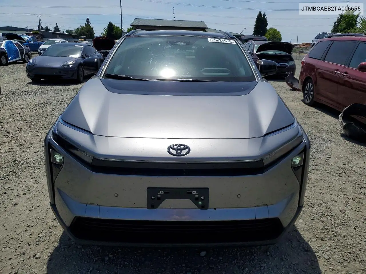 2026 Toyota Bz Xle Plus VIN: JTMBCAEB2TA006655 Lot: 55624676