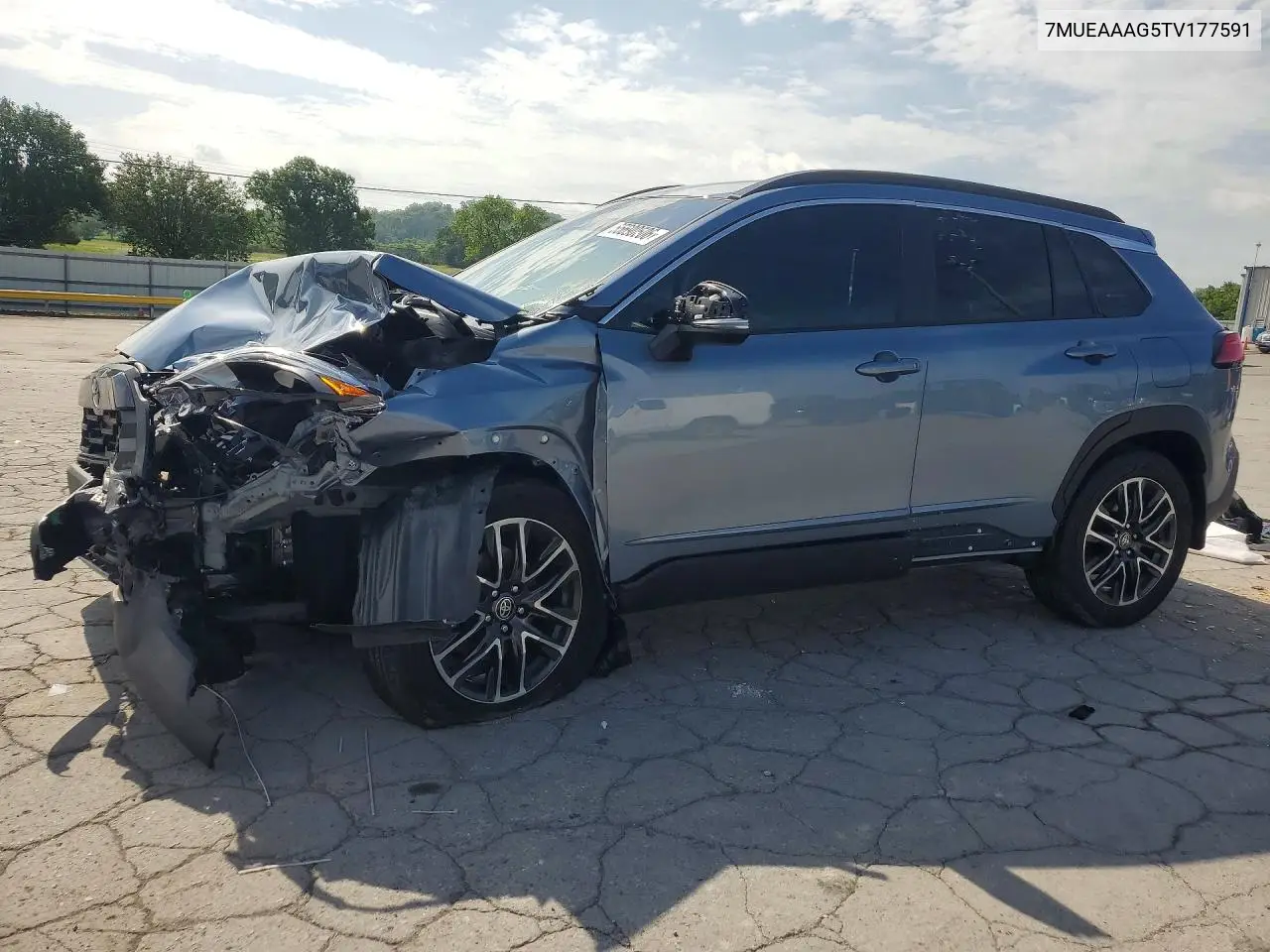 2026 Toyota Corolla Cross Xle VIN: 7MUEAAAG5TV177591 Lot: 55690506