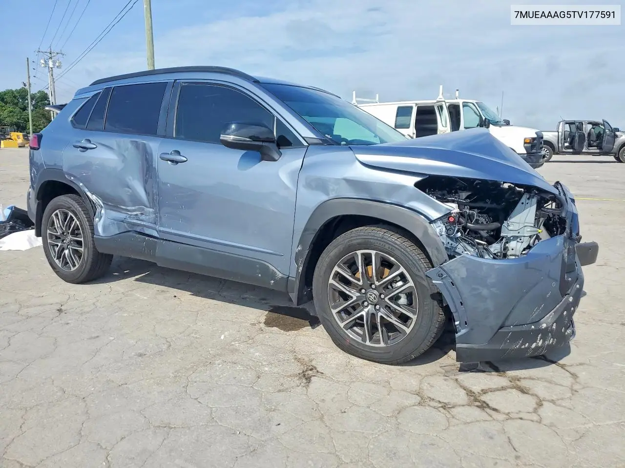 2026 Toyota Corolla Cross Xle VIN: 7MUEAAAG5TV177591 Lot: 55690506