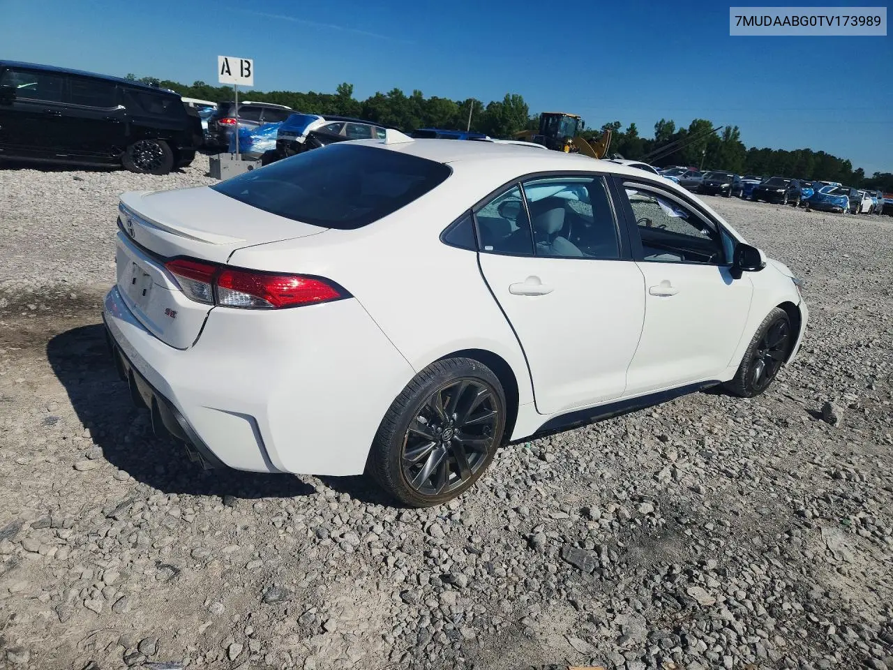 2026 Toyota Corolla Cross Xle VIN: 7MUDAABG0TV173989 Lot: 56312536
