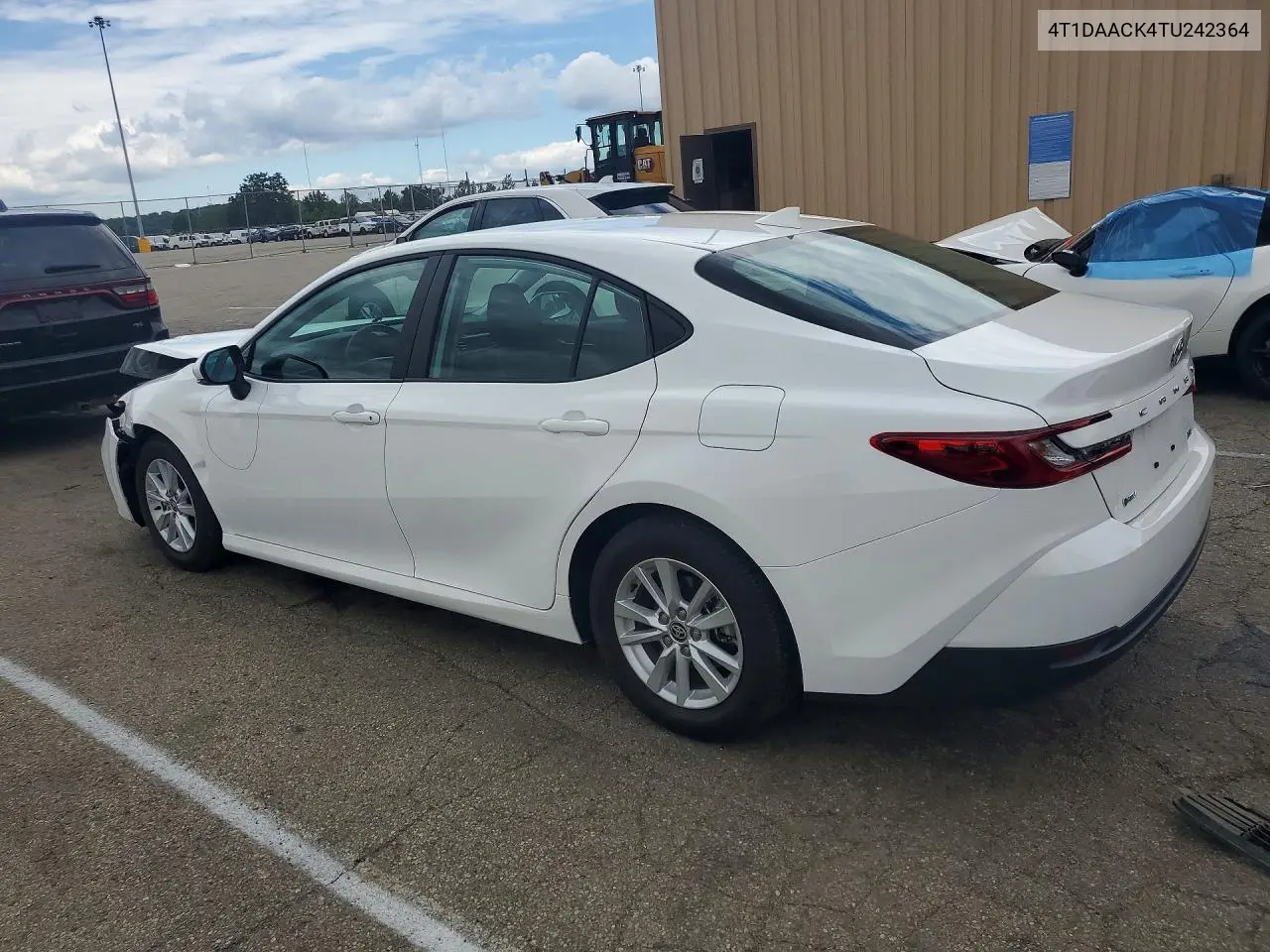 2026 Toyota Camry Hybrid Base VIN: 4T1DAACK4TU242364 Lot: 57921566