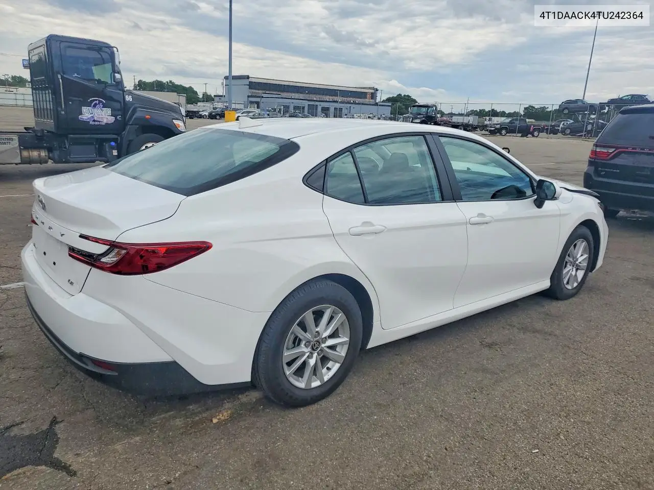 2026 Toyota Camry Hybrid Base VIN: 4T1DAACK4TU242364 Lot: 57921566
