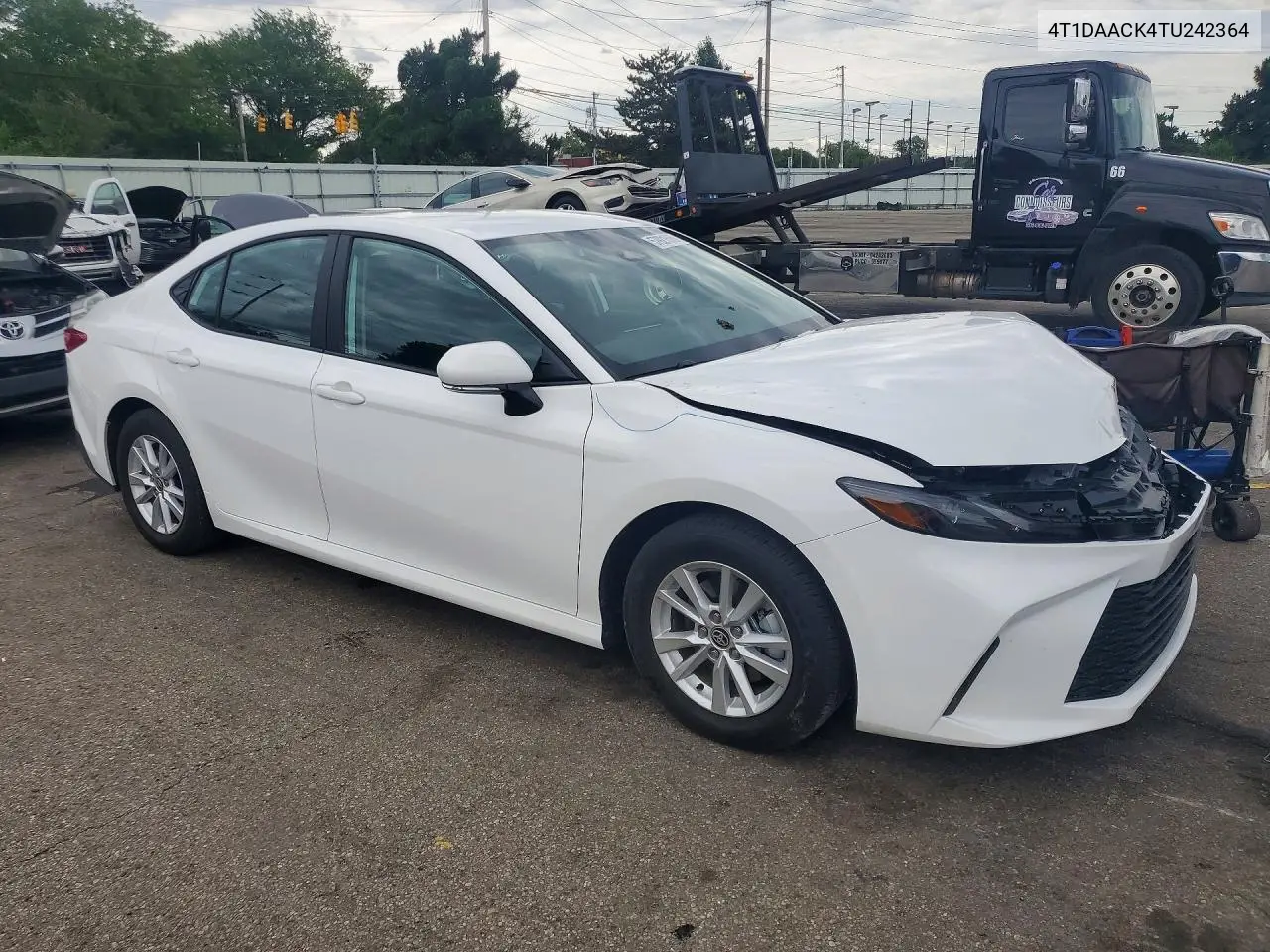 2026 Toyota Camry Hybrid Base VIN: 4T1DAACK4TU242364 Lot: 57921566