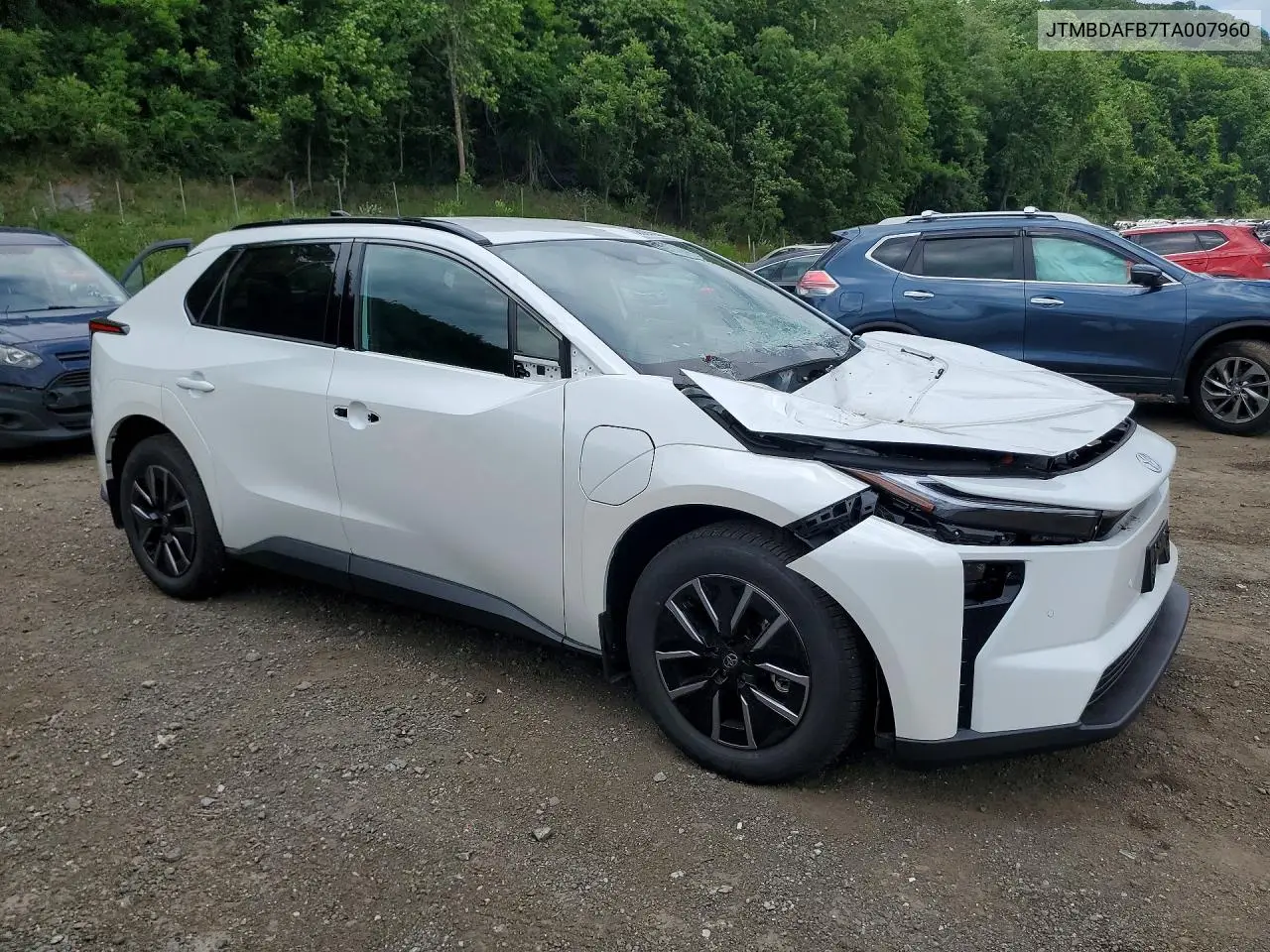 2026 Toyota Bz Xle VIN: JTMBDAFB7TA007960 Lot: 58063206
