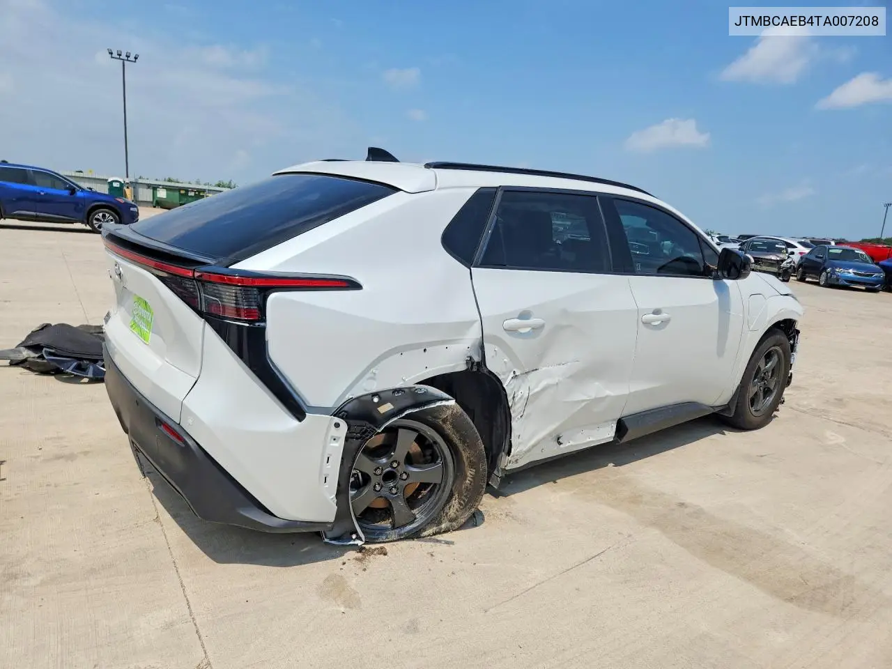 2026 Toyota Bz Xle Plus VIN: JTMBCAEB4TA007208 Lot: 58320166