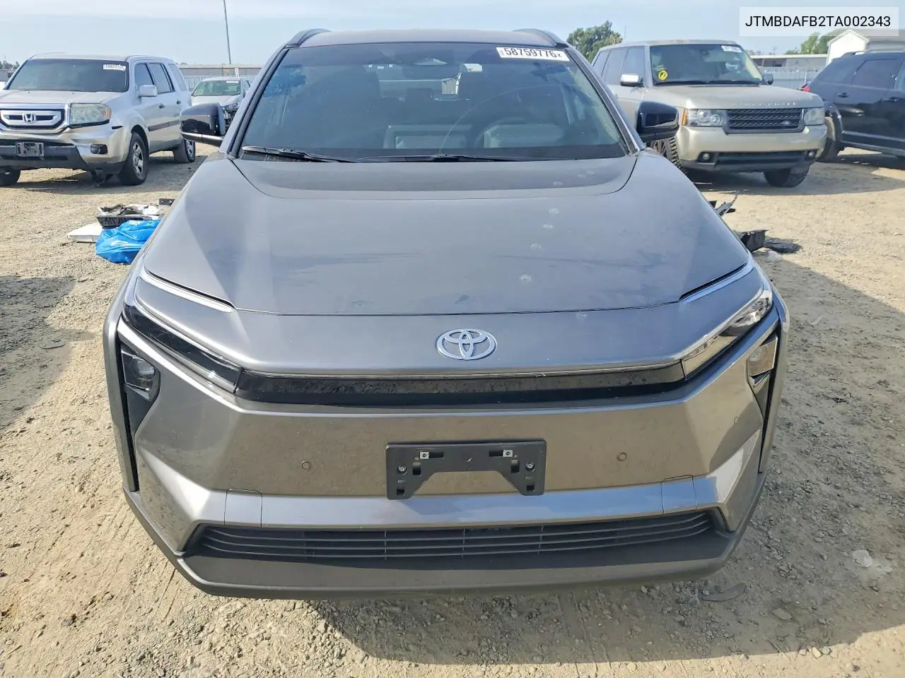 2026 Toyota Bz Xle VIN: JTMBDAFB2TA002343 Lot: 58759776