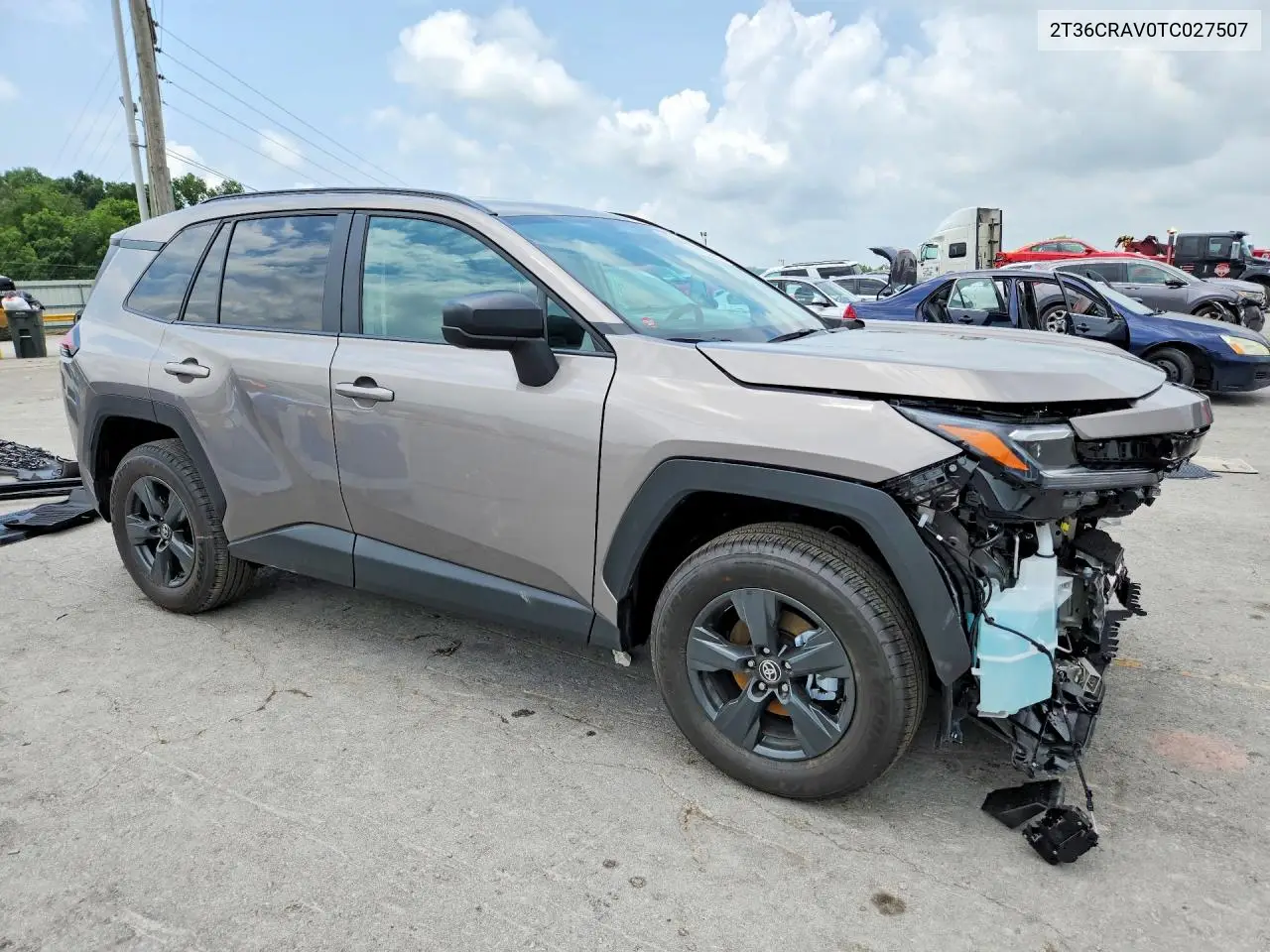 2026 Toyota Rav4 Le VIN: 2T36CRAV0TC027507 Lot: 61859966