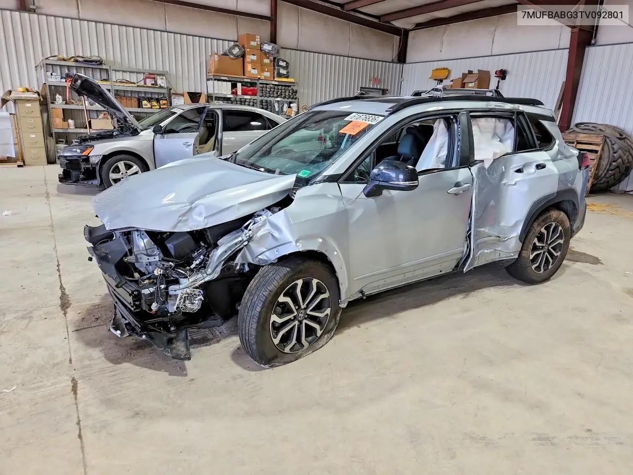 2026 Toyota Corolla Cross Hybrid Se VIN: 7MUFBABG3TV092801 Lot: 61876836