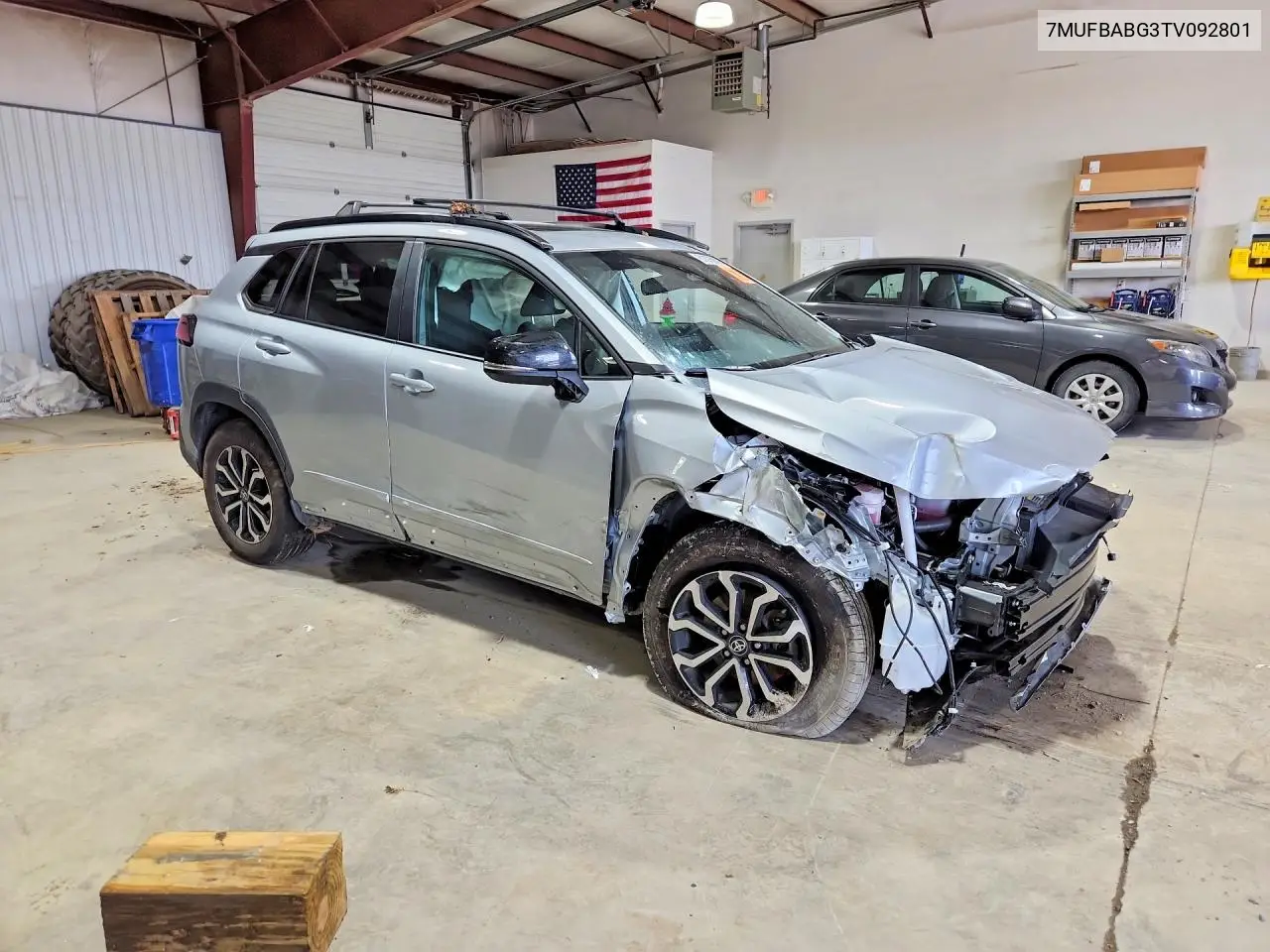 2026 Toyota Corolla Cross Hybrid Se VIN: 7MUFBABG3TV092801 Lot: 61876836