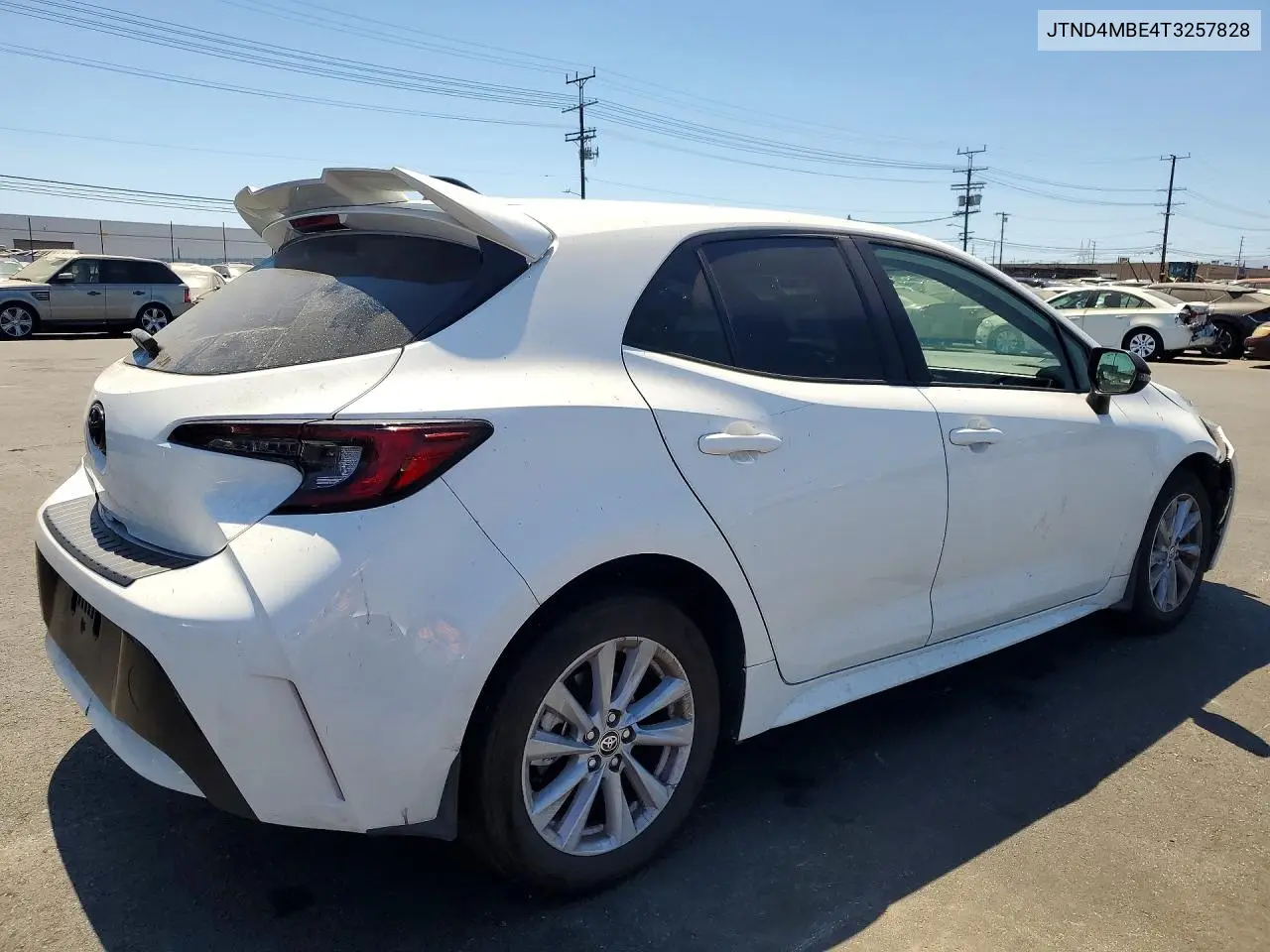 2026 Toyota Corolla Hatchback Se VIN: JTND4MBE4T3257828 Lot: 61987576