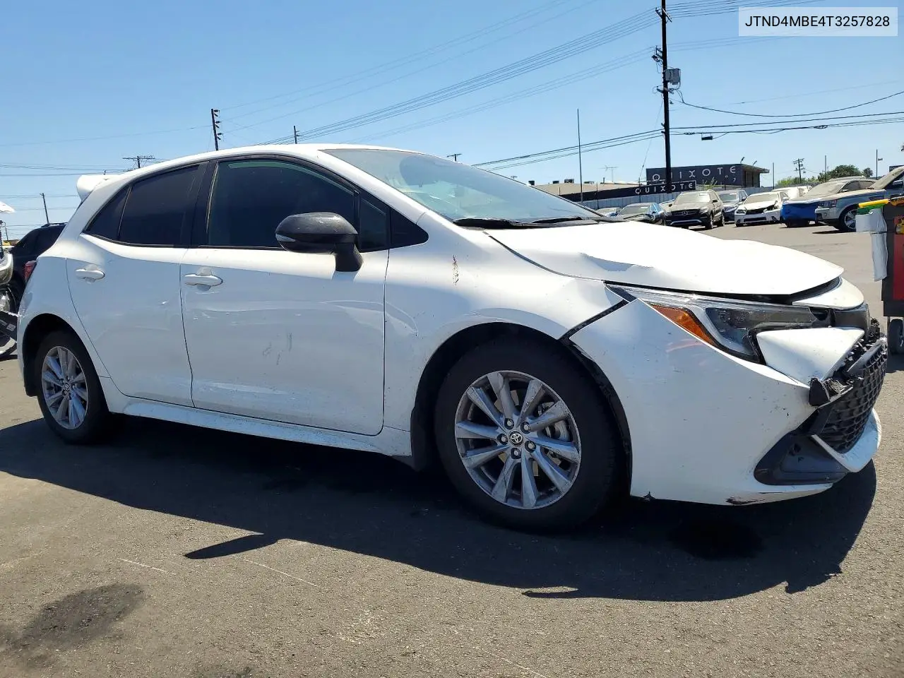 2026 Toyota Corolla Hatchback Se VIN: JTND4MBE4T3257828 Lot: 61987576