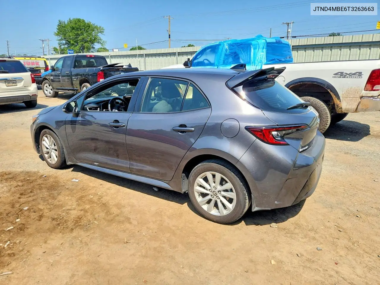 2026 Toyota Corolla Hatchback Se VIN: JTND4MBE6T3263663 Lot: 62073006