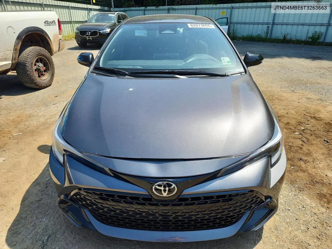 2026 Toyota Corolla Hatchback Se VIN: JTND4MBE6T3263663 Lot: 62073006