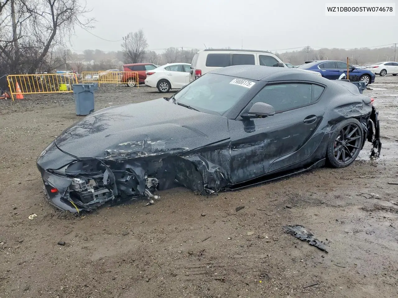 2026 Toyota Gr Supra 3.0 Premium VIN: WZ1DB0G05TW074678 Lot: 79886175