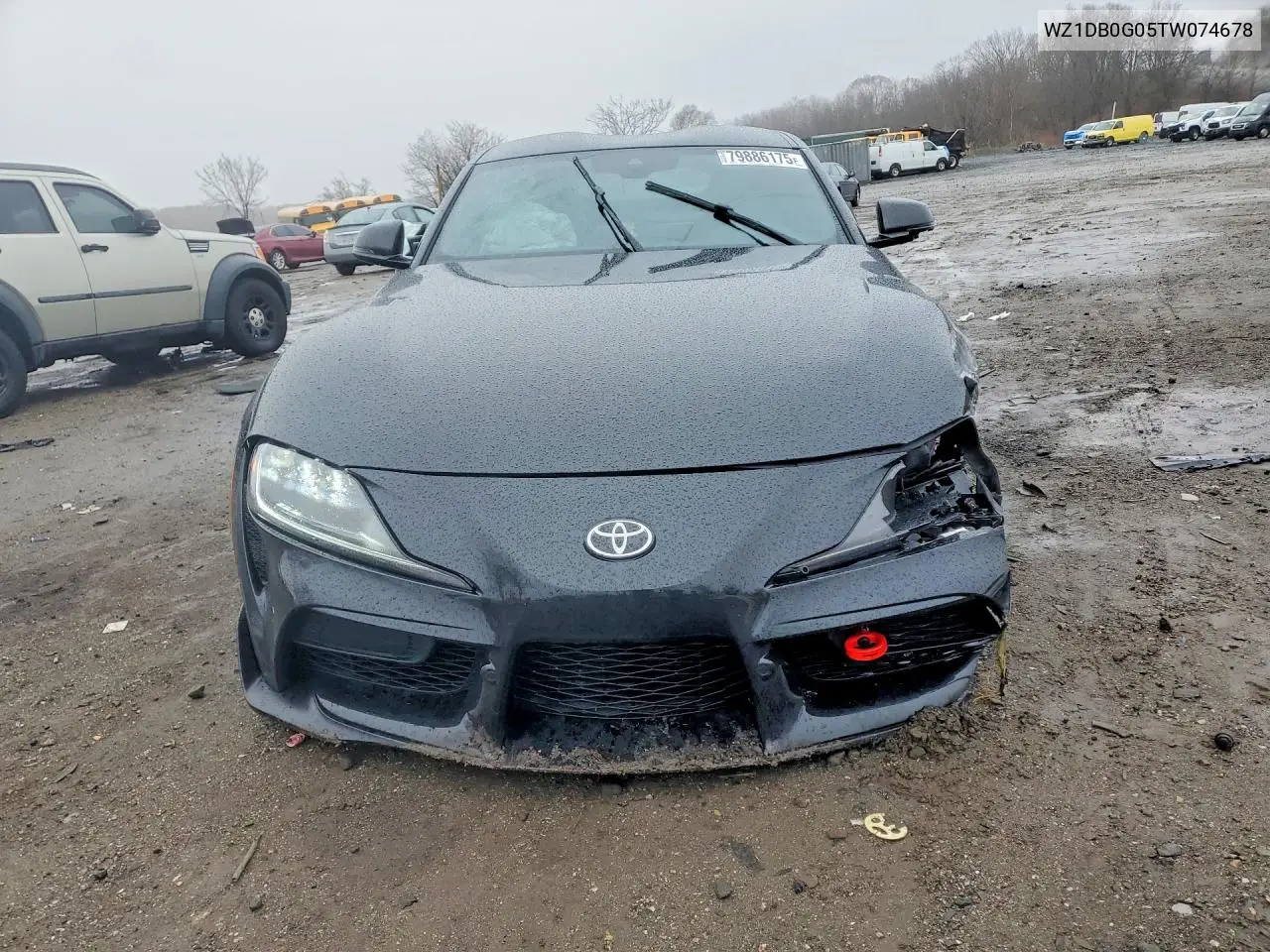 2026 Toyota Gr Supra 3.0 Premium VIN: WZ1DB0G05TW074678 Lot: 79886175