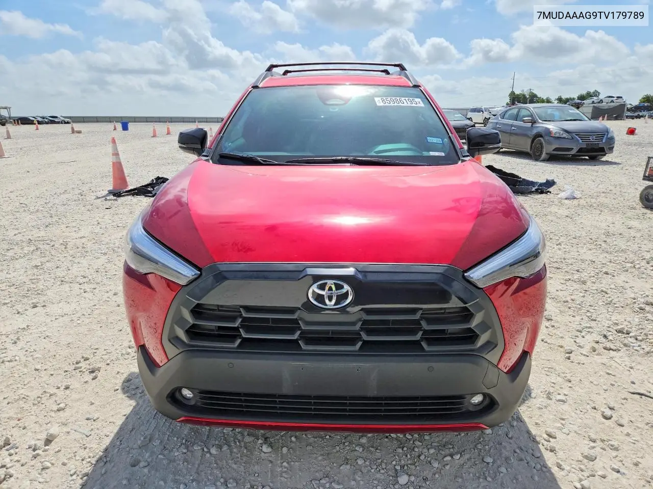 2026 Toyota Corolla Cross Xle VIN: 7MUDAAAG9TV179789 Lot: 85986195