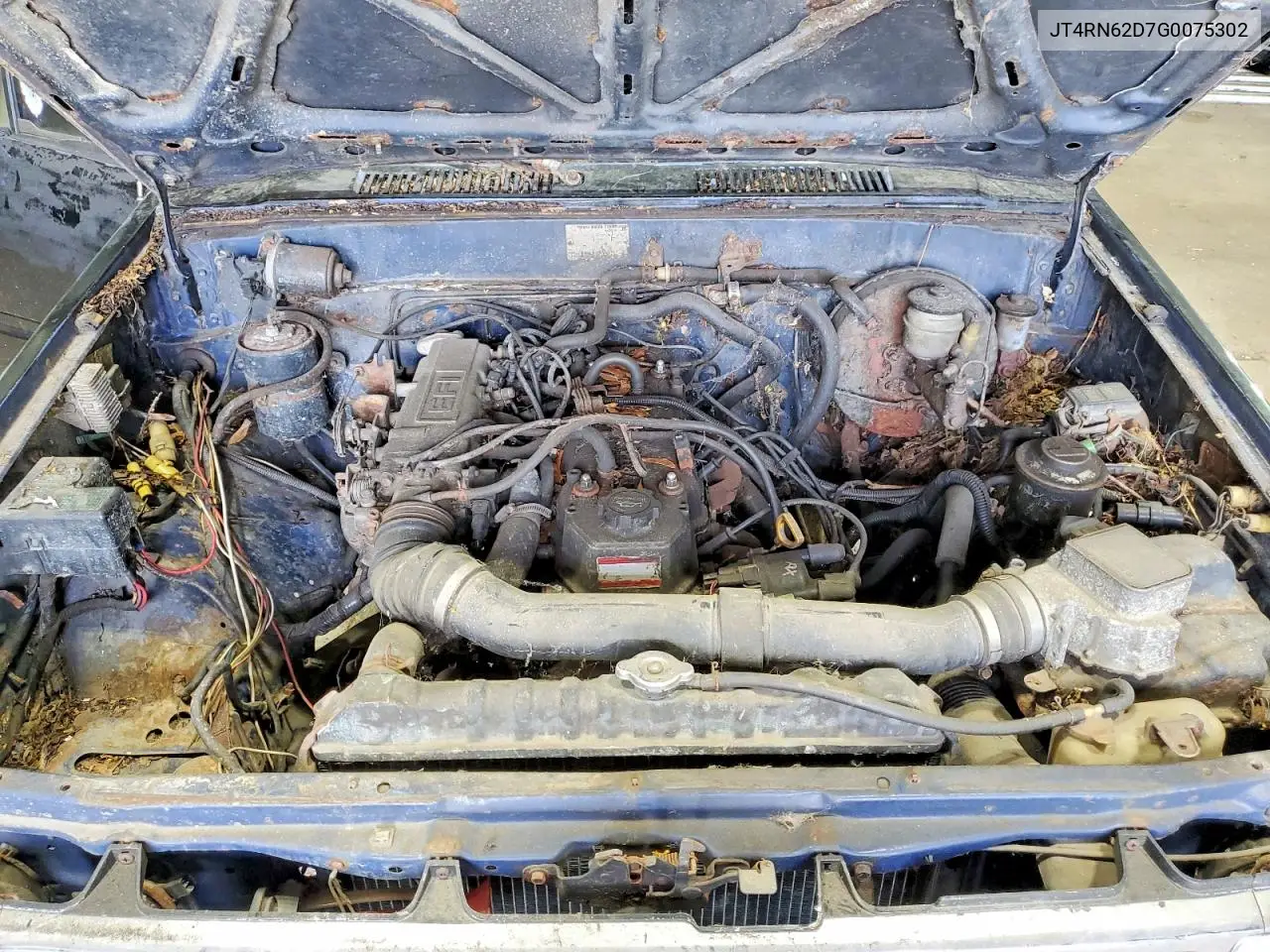 1986 Toyota 4Runner Rn60 VIN: JT4RN62D7G0075302 Lot: 55472356