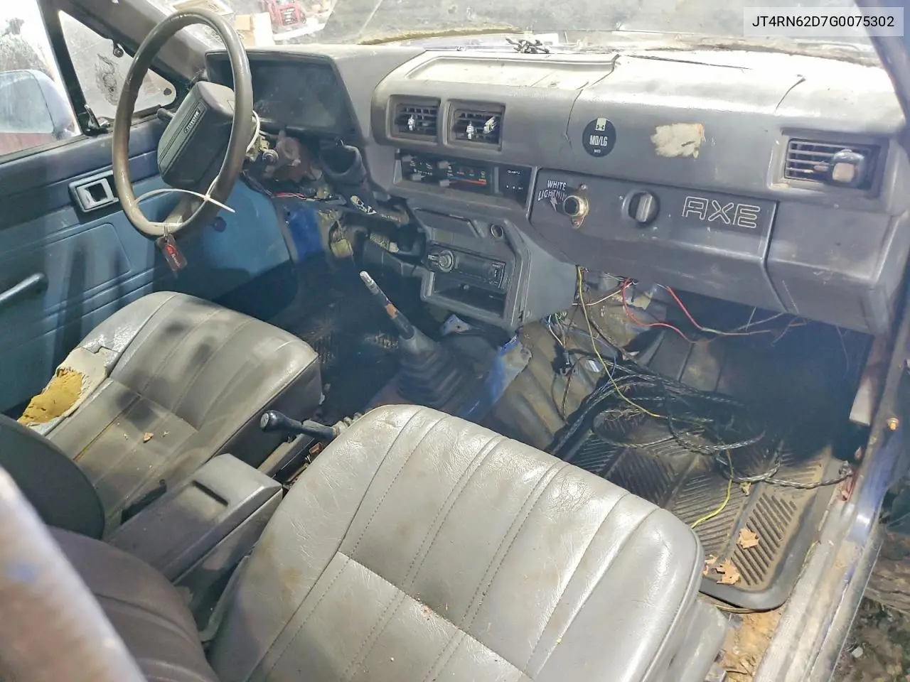 1986 Toyota 4Runner Rn60 VIN: JT4RN62D7G0075302 Lot: 55472356
