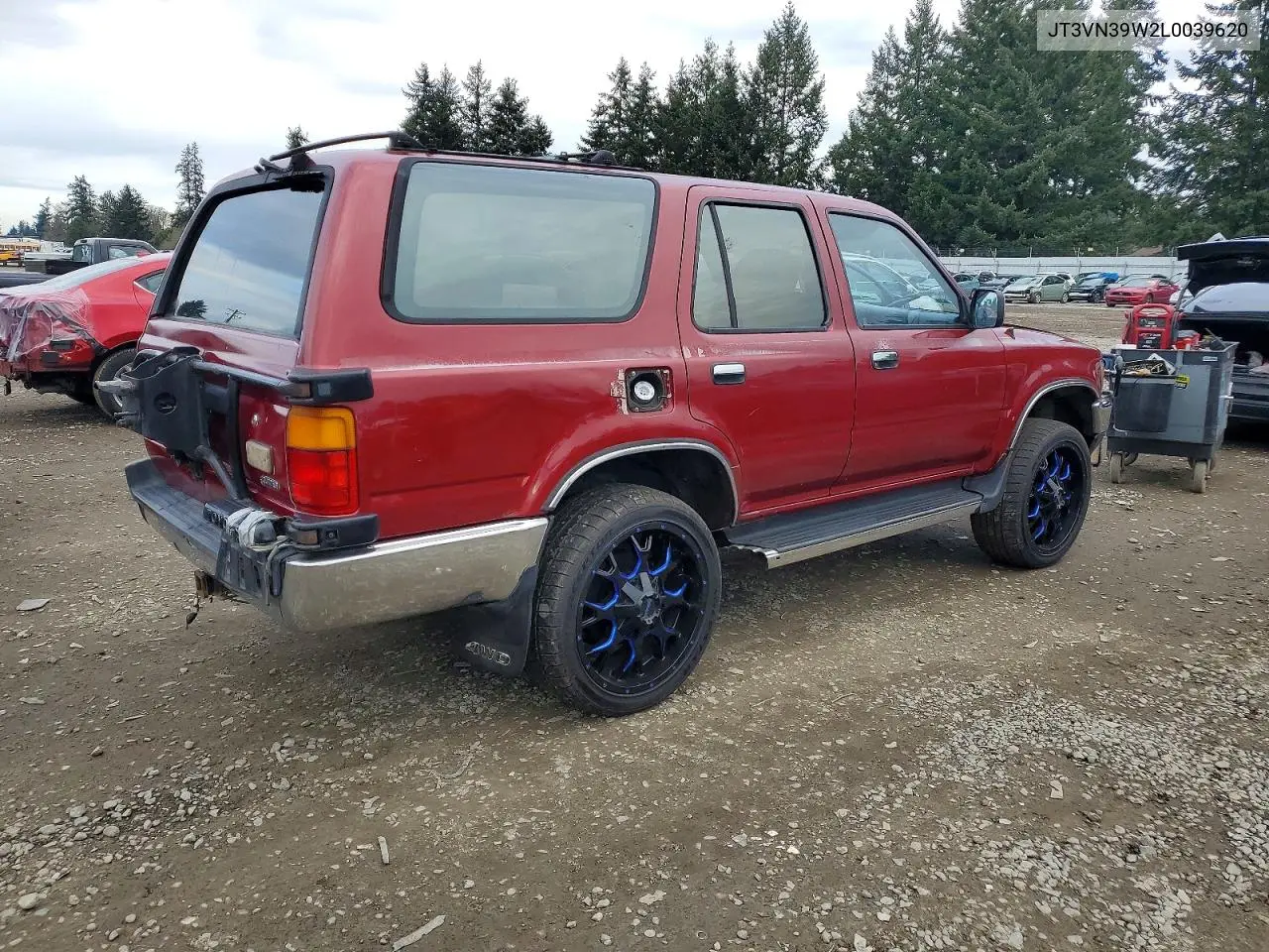 1990 Toyota 4Runner Vn39 Sr5 VIN: JT3VN39W2L0039620 Lot: 74791995
