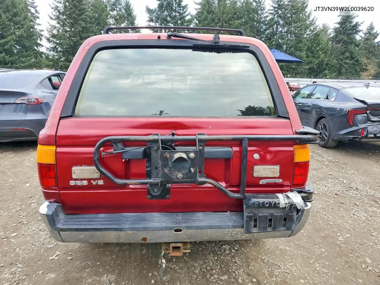 1990 Toyota 4Runner Vn39 Sr5 VIN: JT3VN39W2L0039620 Lot: 74791995