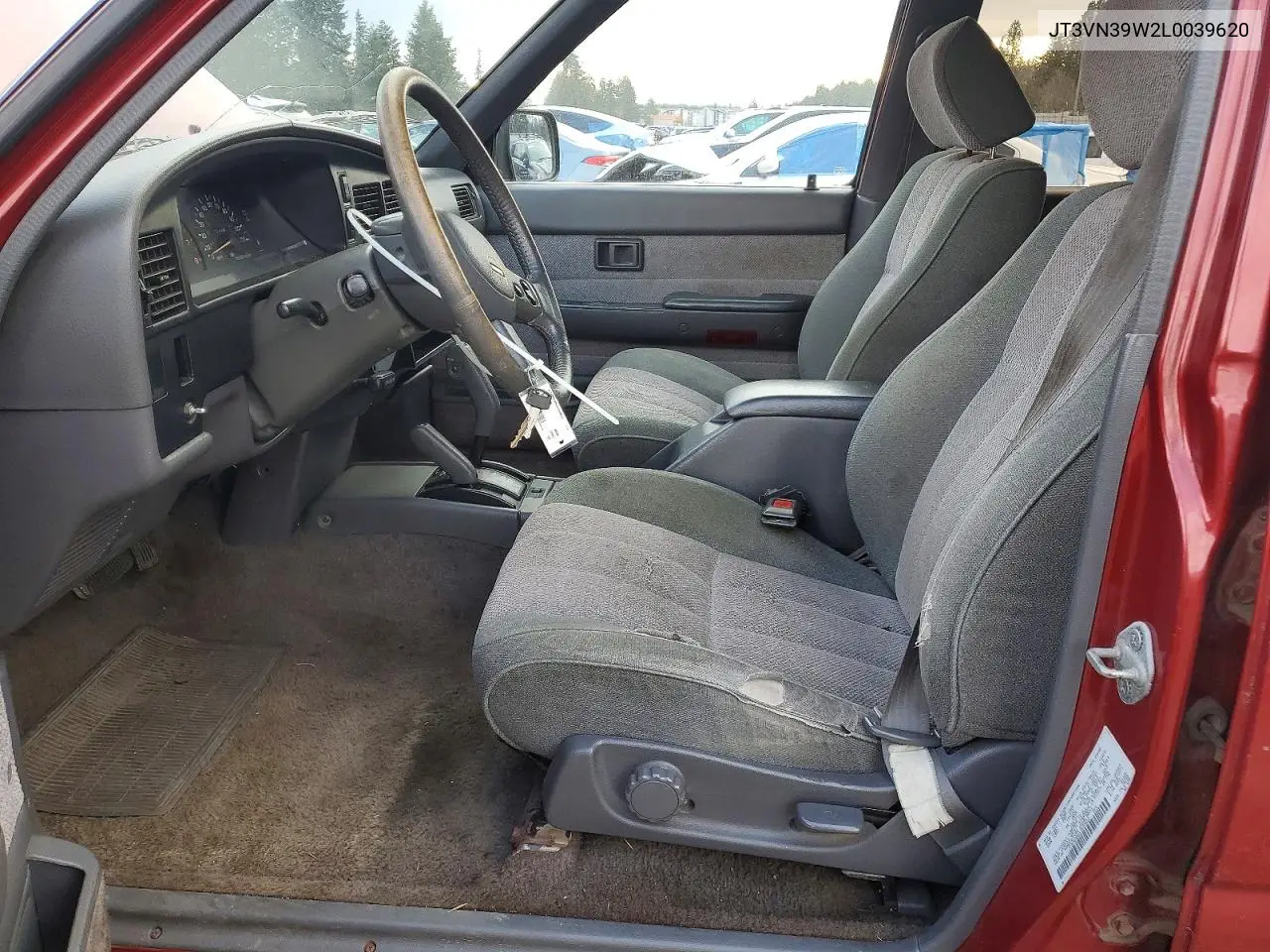 1990 Toyota 4Runner Vn39 Sr5 VIN: JT3VN39W2L0039620 Lot: 74791995