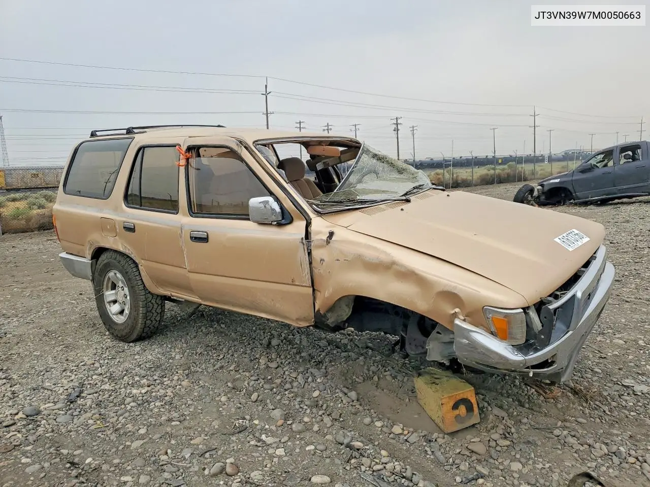 1991 Toyota 4Runner Vn39 Sr5 VIN: JT3VN39W7M0050663 Lot: 61613756