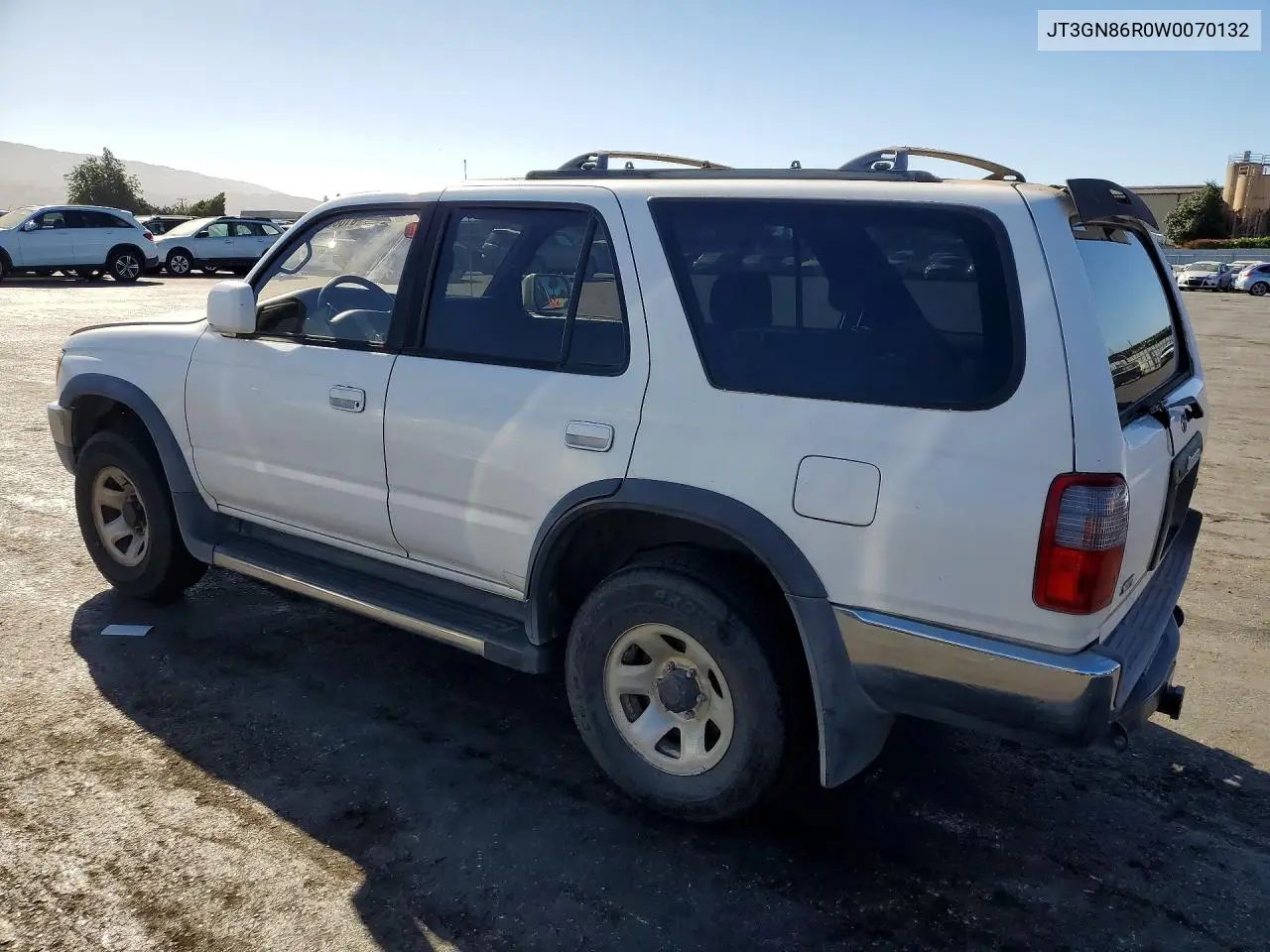 1998 Toyota 4Runner Sr5 VIN: JT3GN86R0W0070132 Lot: 61086106