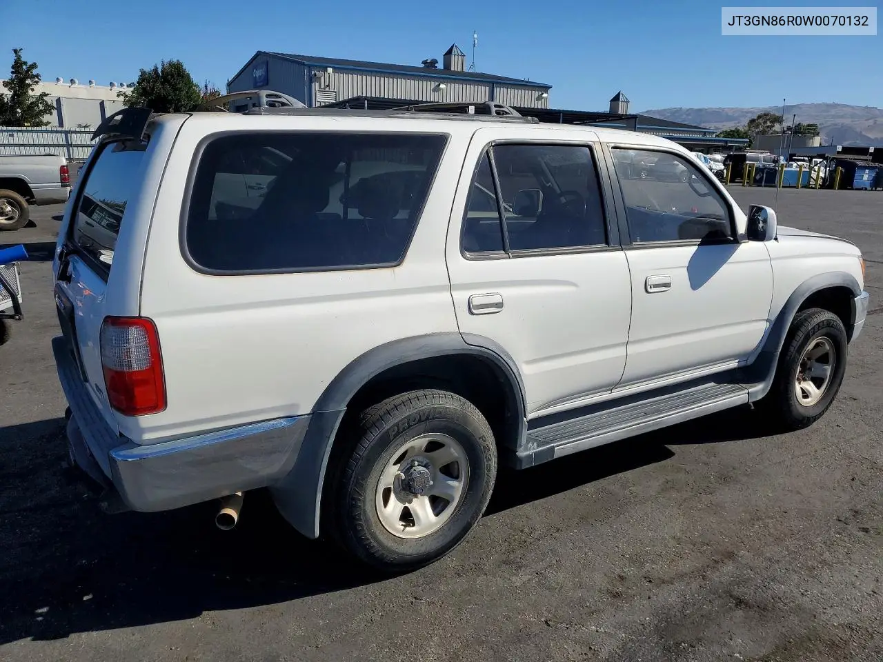 1998 Toyota 4Runner Sr5 VIN: JT3GN86R0W0070132 Lot: 61086106