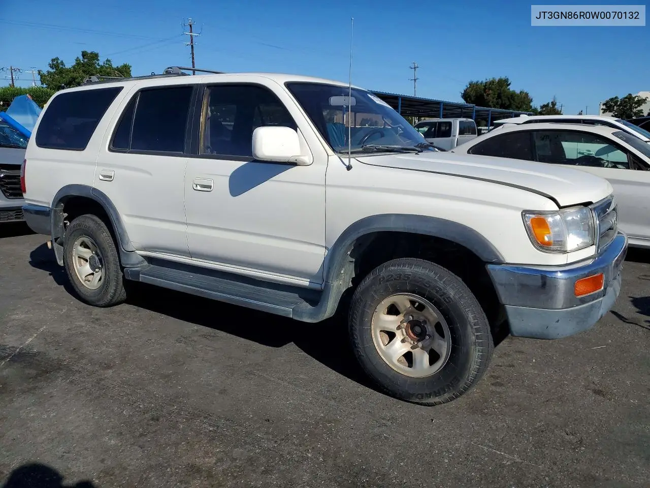 1998 Toyota 4Runner Sr5 VIN: JT3GN86R0W0070132 Lot: 61086106
