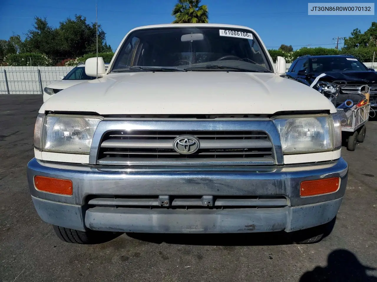 1998 Toyota 4Runner Sr5 VIN: JT3GN86R0W0070132 Lot: 61086106