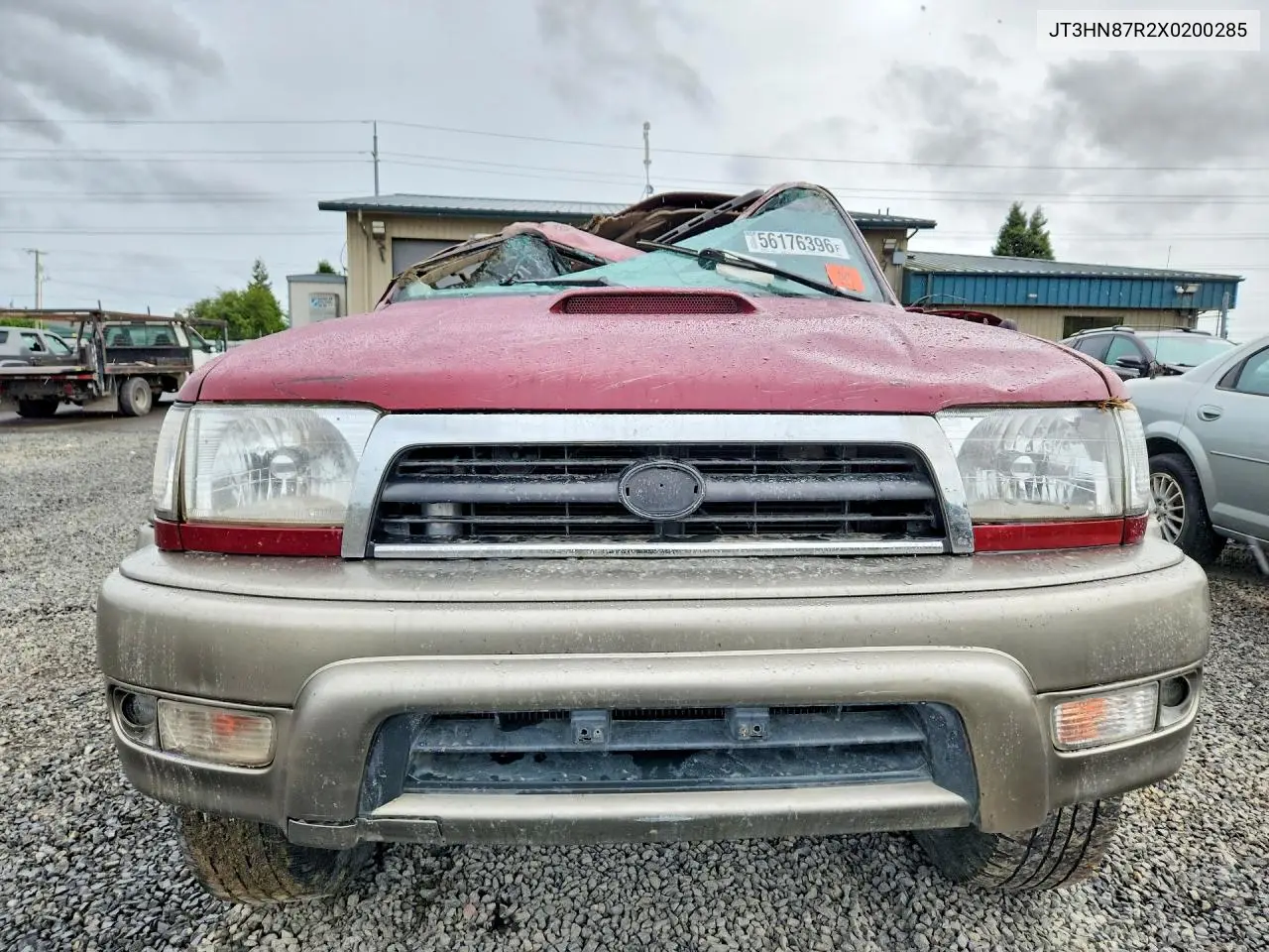 1999 Toyota 4Runner Limited VIN: JT3HN87R2X0200285 Lot: 56176396