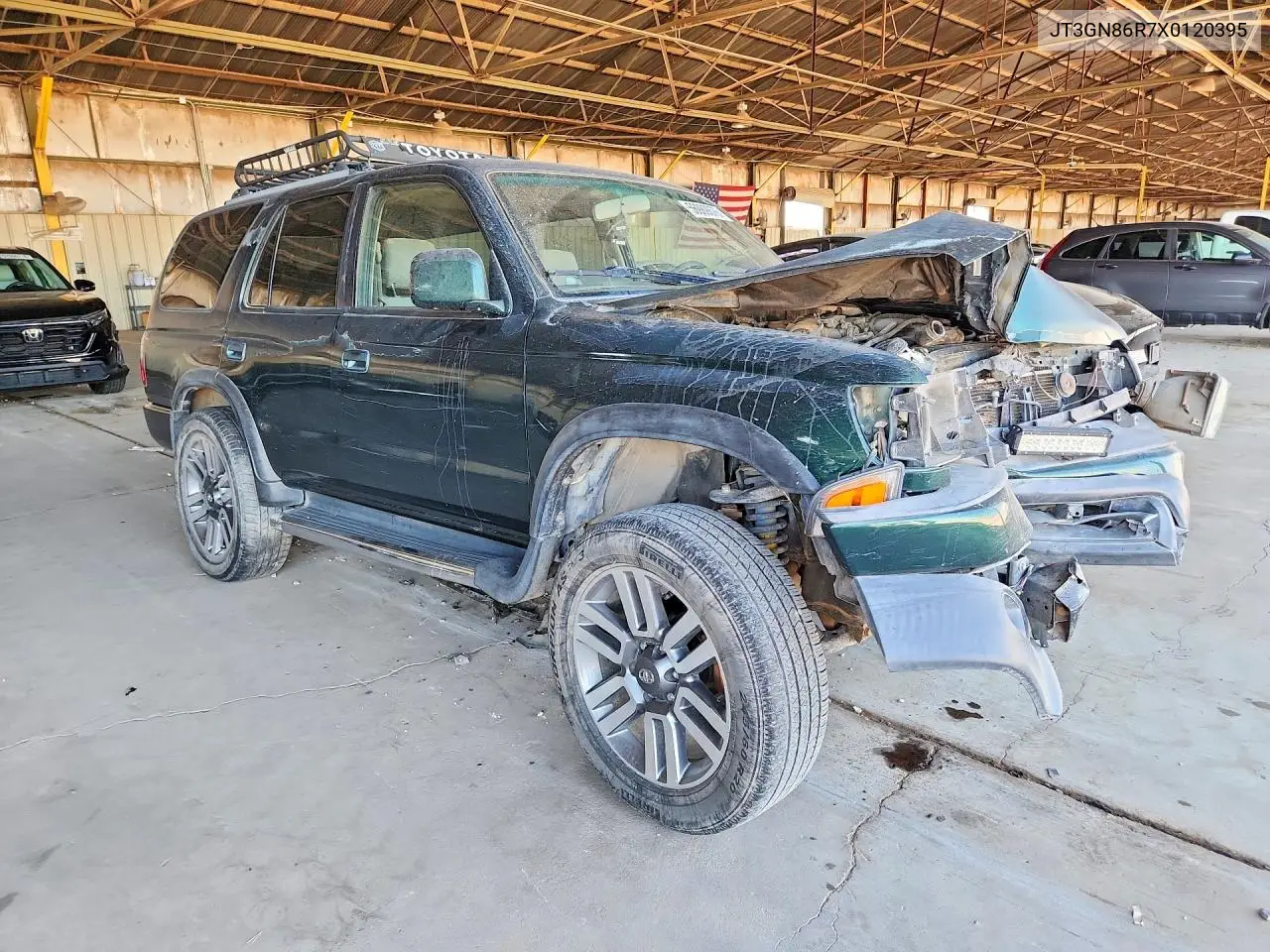 1999 Toyota 4Runner Sr5 VIN: JT3GN86R7X0120395 Lot: 56989876