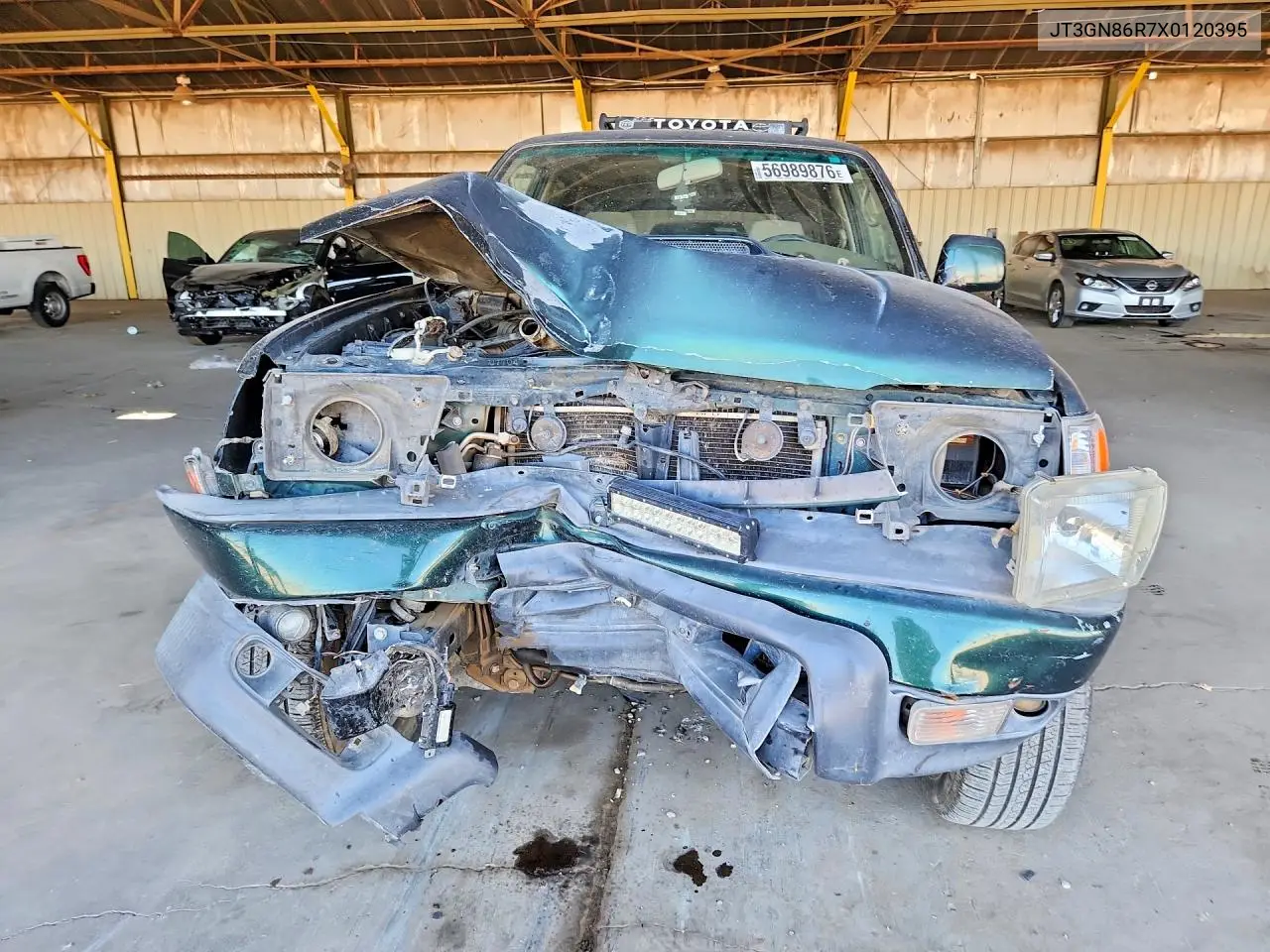 1999 Toyota 4Runner Sr5 VIN: JT3GN86R7X0120395 Lot: 56989876
