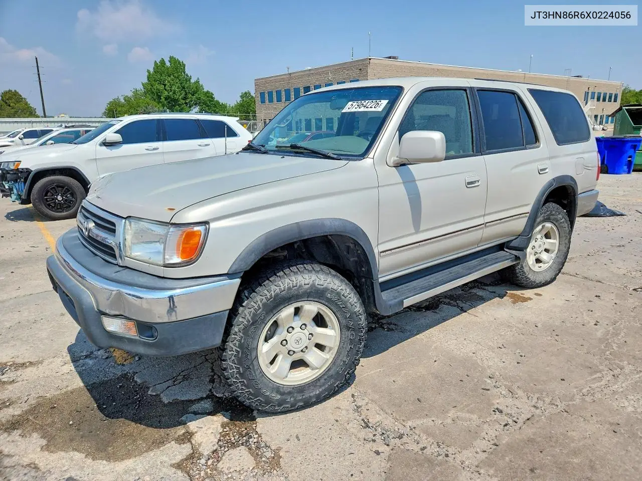 1999 Toyota 4Runner Sr5 VIN: JT3HN86R6X0224056 Lot: 57964226