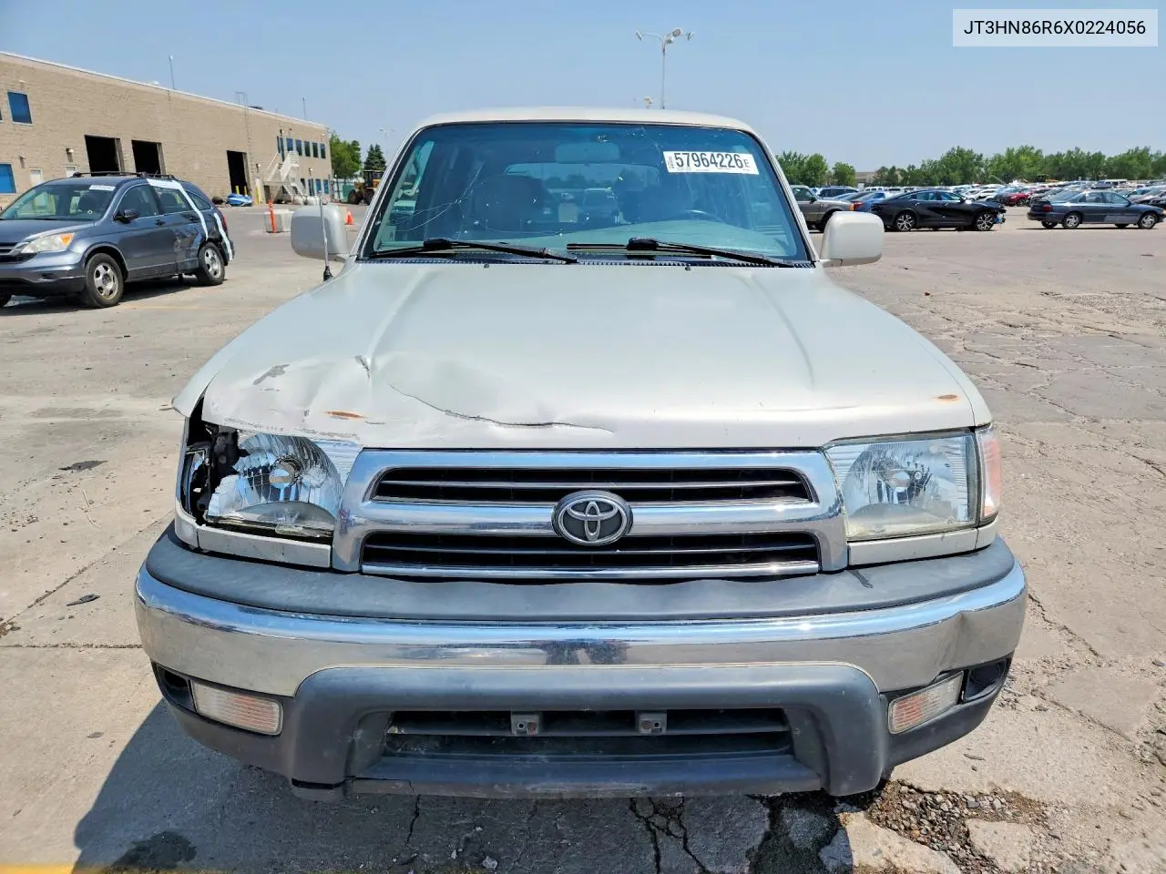 1999 Toyota 4Runner Sr5 VIN: JT3HN86R6X0224056 Lot: 57964226