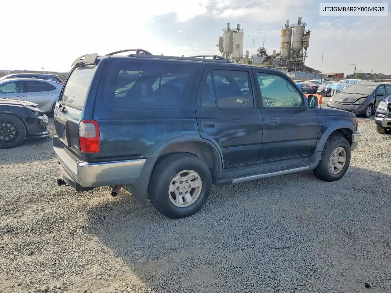 2000 Toyota 4Runner Base VIN: JT3GM84R2Y0064938 Lot: 58511646