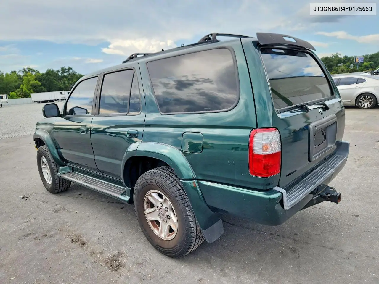 2000 Toyota 4Runner Sr5 VIN: JT3GN86R4Y0175663 Lot: 61548546