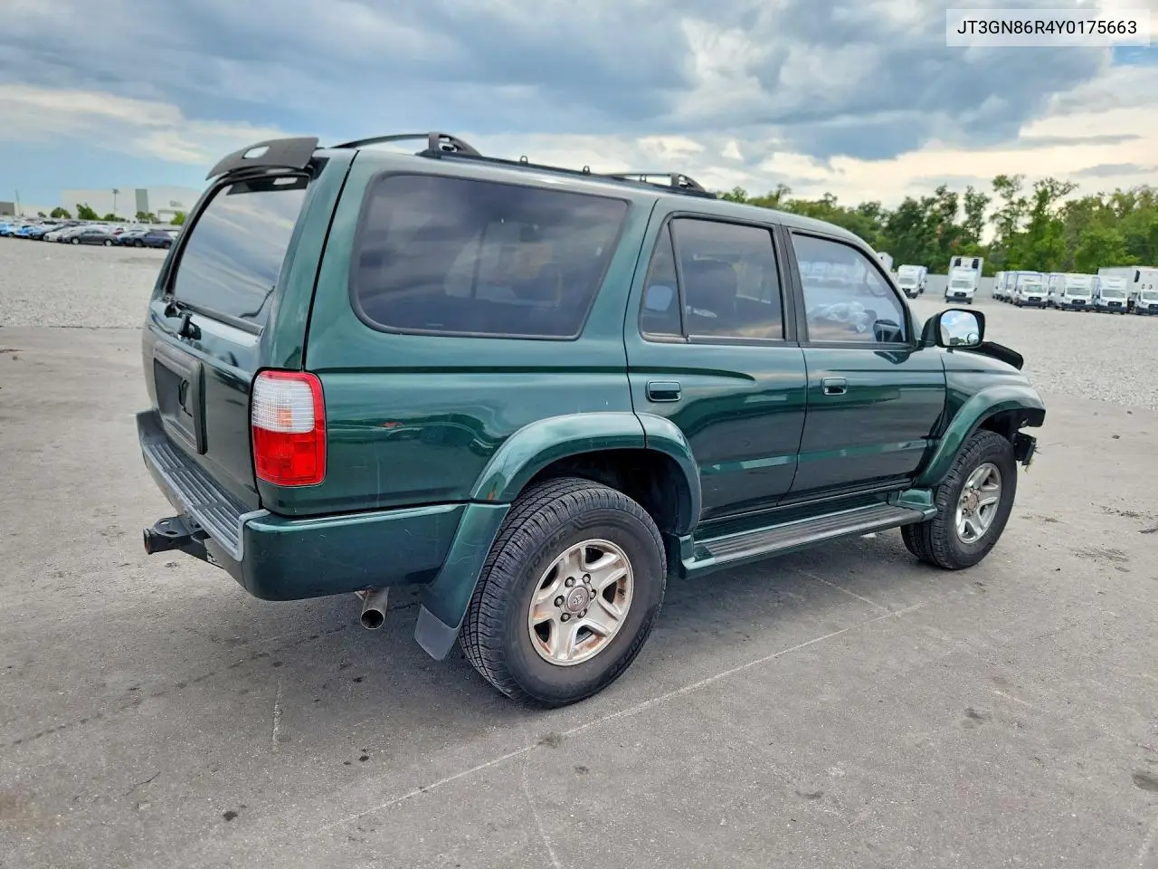 2000 Toyota 4Runner Sr5 VIN: JT3GN86R4Y0175663 Lot: 61548546