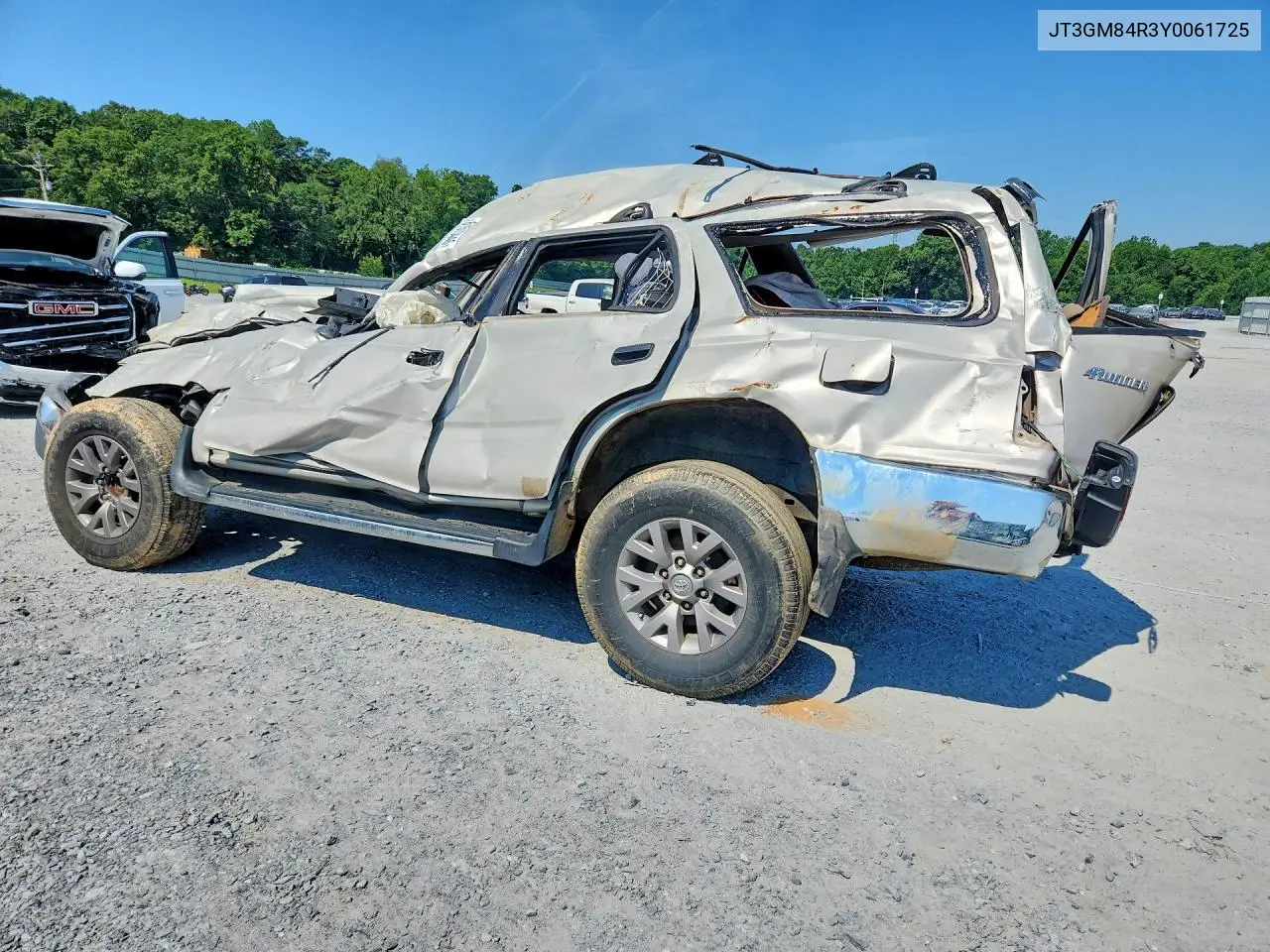 2000 Toyota 4Runner Base VIN: JT3GM84R3Y0061725 Lot: 61573446