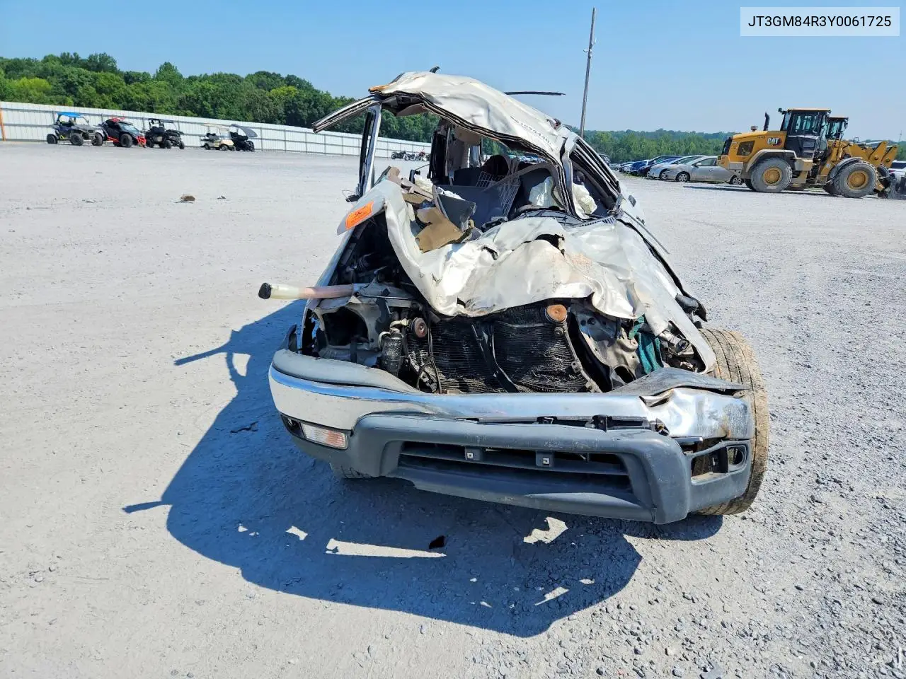 2000 Toyota 4Runner Base VIN: JT3GM84R3Y0061725 Lot: 61573446