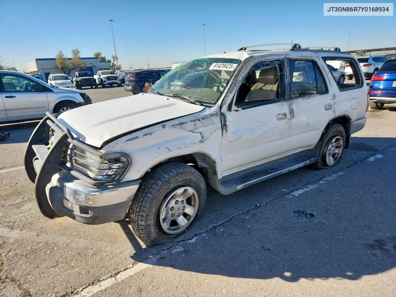 JT3GN86R7Y0168934 2000 Toyota 4Runner Sr5