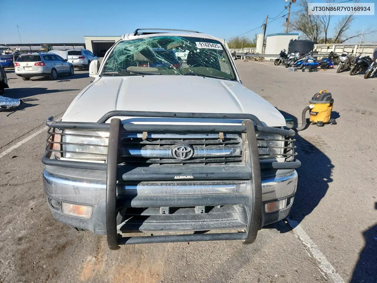 JT3GN86R7Y0168934 2000 Toyota 4Runner Sr5