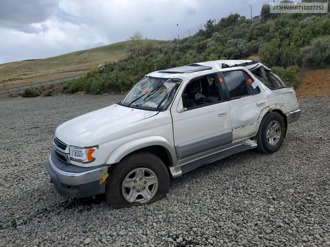 2001 Toyota 4Runner Sr5 VIN: JT3HN86R710327252 Lot: 51363526