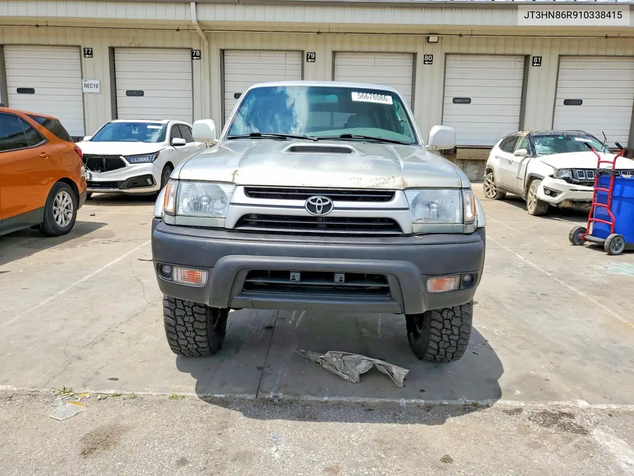 2001 Toyota 4Runner Sr5 VIN: JT3HN86R910338415 Lot: 56678086