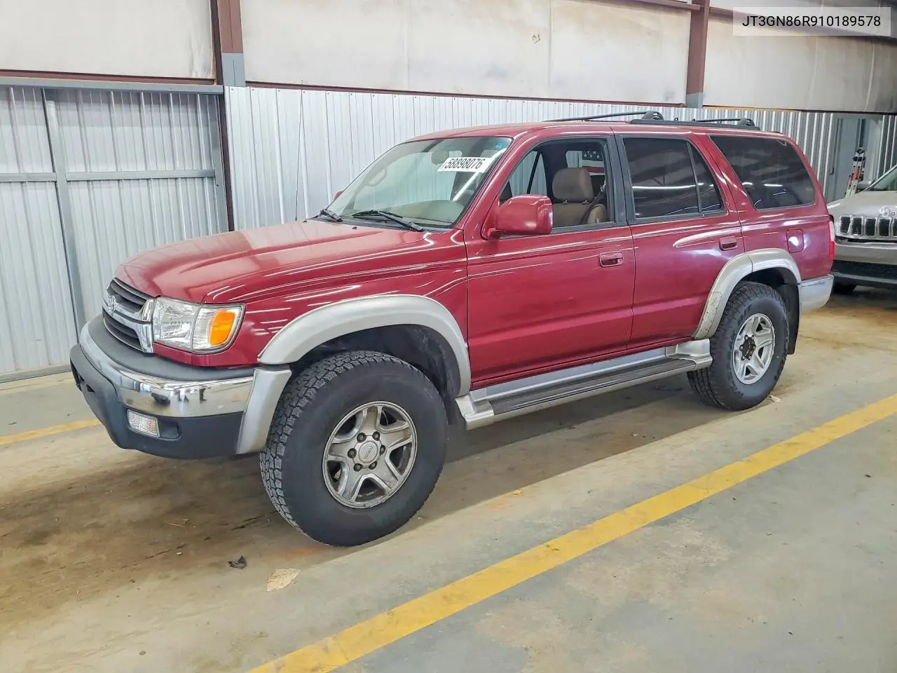 2001 Toyota 4Runner Sr5 VIN: JT3GN86R910189578 Lot: 58898076