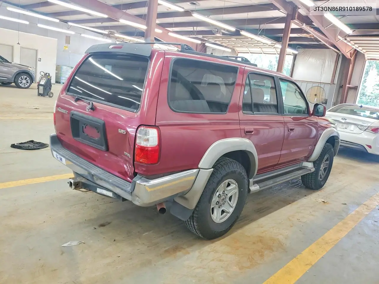 2001 Toyota 4Runner Sr5 VIN: JT3GN86R910189578 Lot: 58898076