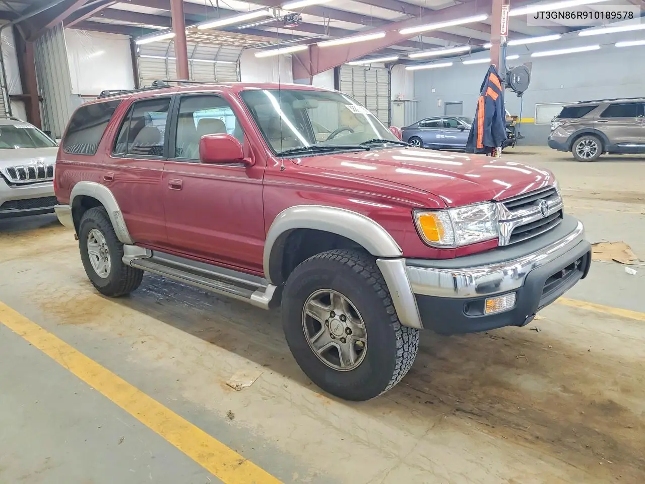 2001 Toyota 4Runner Sr5 VIN: JT3GN86R910189578 Lot: 58898076
