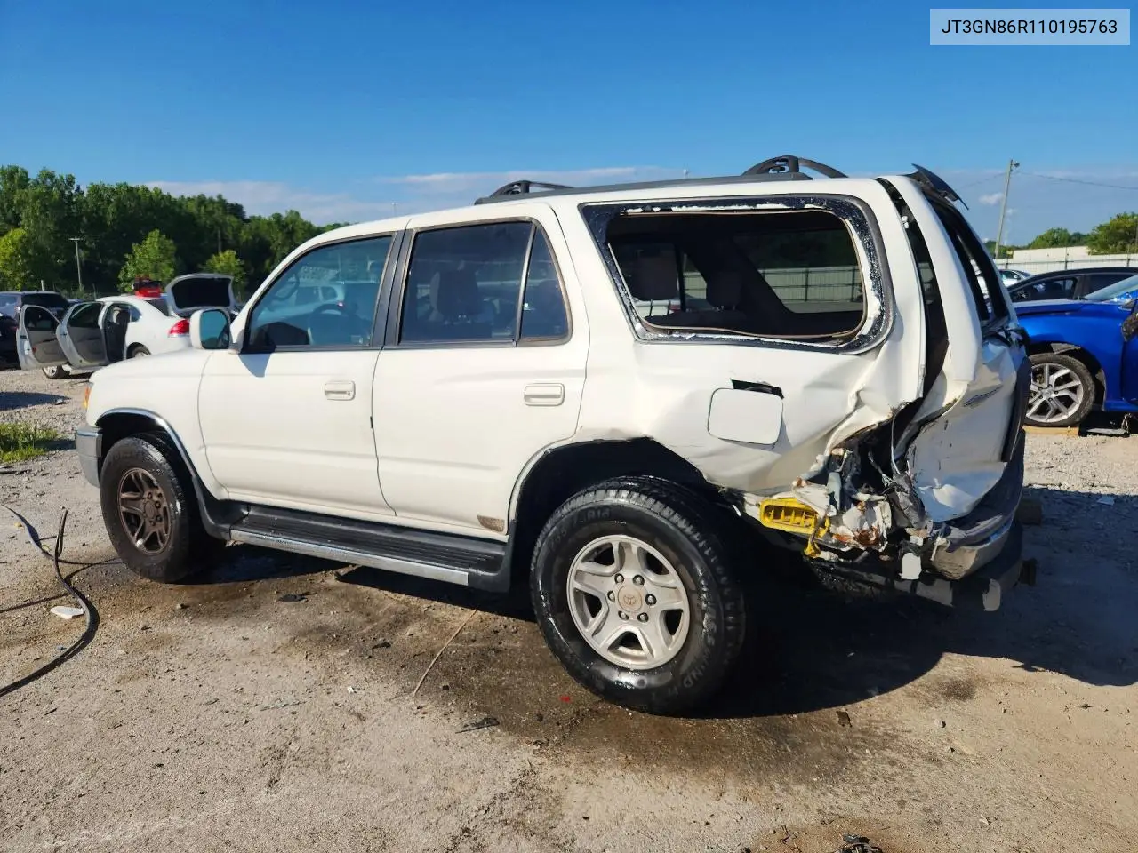 2001 Toyota 4Runner Sr5 VIN: JT3GN86R110195763 Lot: 60963626
